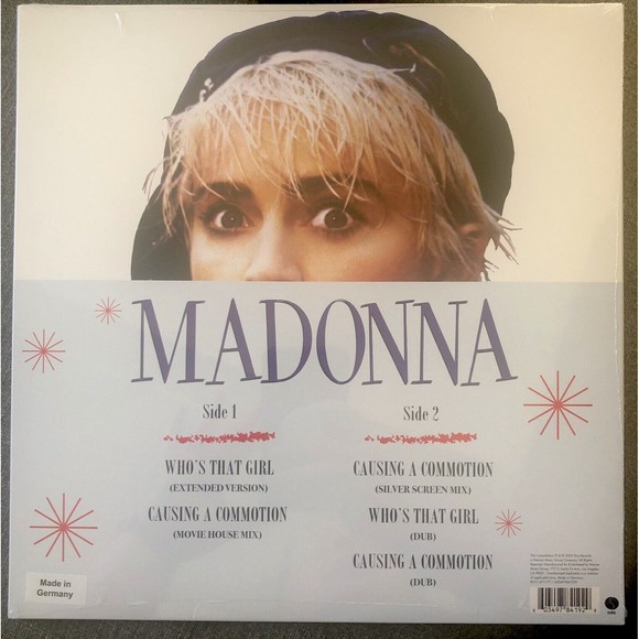 MADONNA Who’s That Girl Super Club Mix 2022 RSD Vinyl LP - Picture 2 of 8
